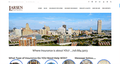 Desktop Screenshot of larseninsurance.com