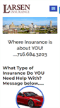 Mobile Screenshot of larseninsurance.com